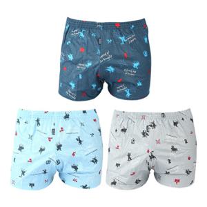 국내생산 순면 주니어 트렁크3매 학생팬티