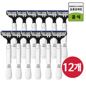 도루코 페이스4 휴대용면도기 12p/4중날