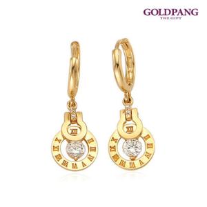 골드팡 14k 메리제인 귀걸이