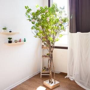 조화나무 인조나무 지니아나무 190cm 조화 인테리어 조경 장식 대형 카페 거실