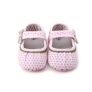 [엠케이] 핑크도트 스프라이트 리본보행기화(3-12개월) 100061