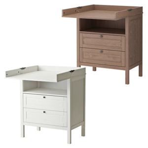 이케아 SUNDVIK 기저귀교환대/서랍장