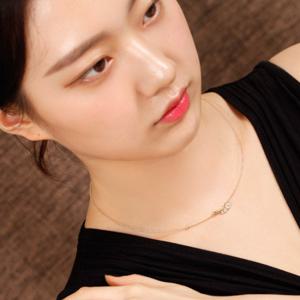 아이비골드 14K GOLD [형상기억목걸이] G큐브