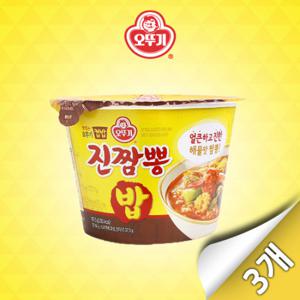 [오뚜기]맛있는 오뚜기 컵밥 진짬뽕밥 187.5g x 3개