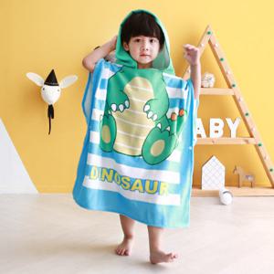 [엔비] 공룡 아동 비치가운/비치타월/샤워가운/비치타올