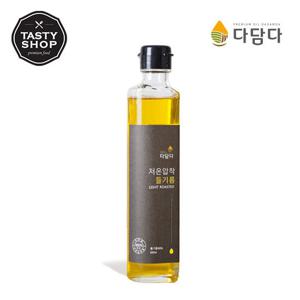 [다담다]국산100% 원적외선으로 볶은 저온압착 들기름 200ml