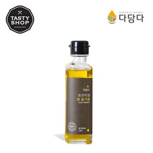 [다담다]국산100% COLD PRESSED 냉압착 프리미엄 생들기름 100ml