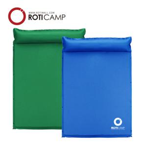 로티캠프 자충식 더블 에어매트 2인용 베개 일체형