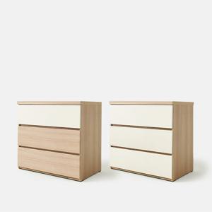 소티디자인 디프 속깊은 3단 서랍장 800 - 2color