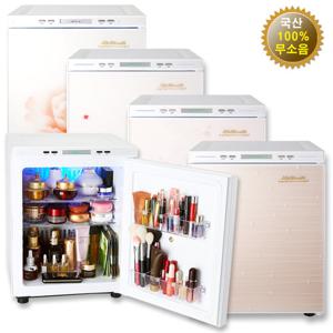 미쉘 무소음 화장품냉장고 25리터(강화유리도어) 4종 특가/한국산 미니냉장고 각종 기념일 선물용 추천