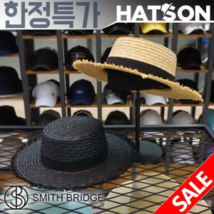 [햇츠온]브랜드 여름 여성 보터햇 밀짚 비치 모자 J2SB239 AD