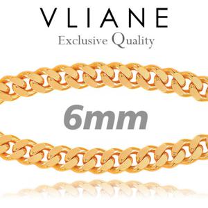 [브리앙] 18K 플렉스 커브체인 6mm 남자 목걸이 (금목걸이,명품)