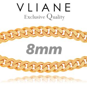 [브리앙] 18K 플렉스 커브체인 8mm 남자 목걸이 (금목걸이,명품)