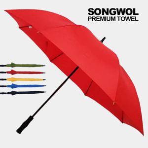 [송월우산] 장우산 칼라무지