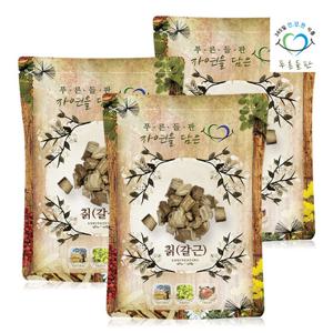 푸른들판 국내산 건조 칡 갈근 500gx3 칡뿌리차