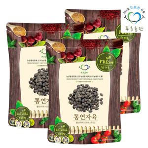 푸른들판 국내산 통 연자육 300gx3 연꽃씨앗 연자육차