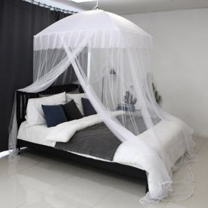 갤러리데코 프리미엄 트윈도어 캐노피 침대 모기장