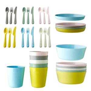 이케아 KALAS 칼라스 유아 식기 풀세트(신상)/아기포크/유아용품