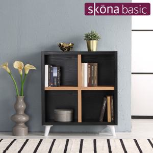 [스코나베이직]카르타 900 2단 수납 책장