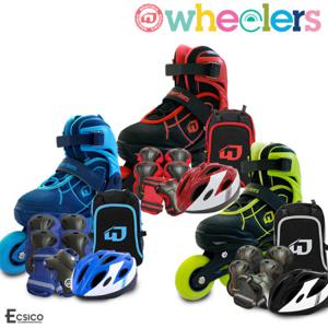 [휠러스] 유니크 아동용 인라인 콤보세트 / 원터치버클