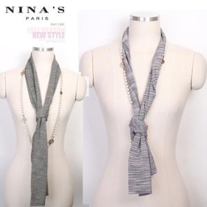 특가_린넨코튼워싱 2겹롱스카프(8SH156)