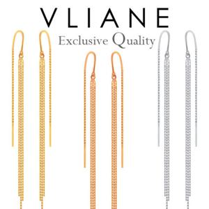 [브리앙] 18K 차밍 슬림 귀걸이 (금귀걸이,귀고리,이어링,선물)