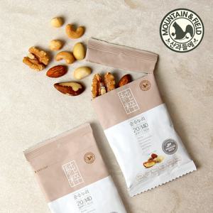 [산과들에] 오직견과 하루 한줌견과 순수누리 100봉 (낱봉)