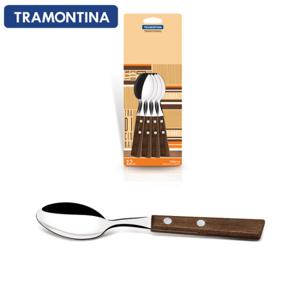 트라몬티나 트레딕셔널 우드핸들 커트러리 티스푼 12P 세트