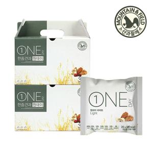 [산과들에] 하루견과 원데이라이트 30봉+30봉 [견과선물세트]