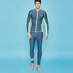 아르고 남자 래쉬가드세트 DEVON(GR) 집업 래쉬가드