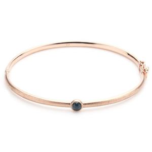 [도로시] 14k 맷 포인트 블루 뱅글팔찌