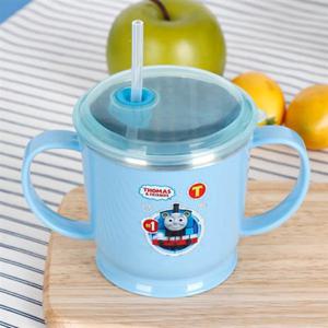 토마스 빨대컵 [흘림방지 스텐양수 250ml-K0046] [L0954]