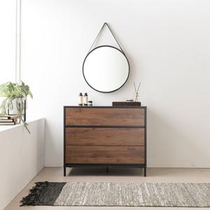 리바트 무드 레트로 3단 서랍장