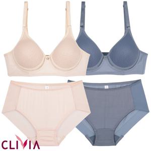 크리비아 인견 에어홀 노와이어 브라팬티 B컵 cst1769