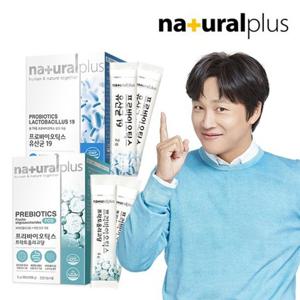 내츄럴플러스 프리바이오틱스 FOS 1박스+유산균19 1박스
