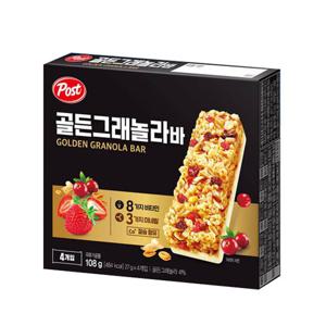 포스트 골든그래놀라 밀크바108g