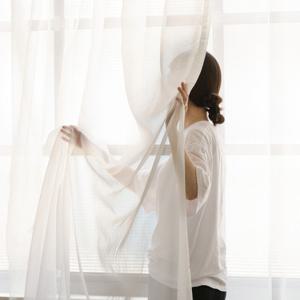 [포홈] 베이직 쉬폰 대폭커튼 290 X 230