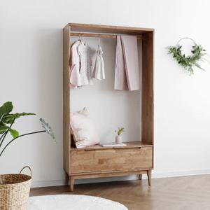 [블랙러버] C형 행거수납장