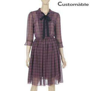 [한정/특가]체크 타이 쉬폰원피스_[C1808OP160C]