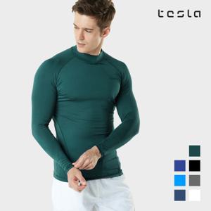 테슬라 남성 비치웨어 터틀넥 래쉬가드 TM-MSR19