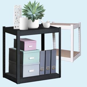 고릴라랙 800 2단 90 랙선반 철제 다용도 인테리어