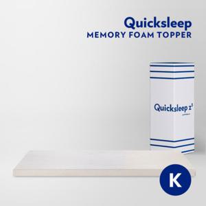 Quicksleep 퀵슬립 V5 메모리폼 토퍼_킹