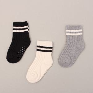 [키즈노리]  새실갑종투링글 아동양말 3족세트/학생/유아/어린이