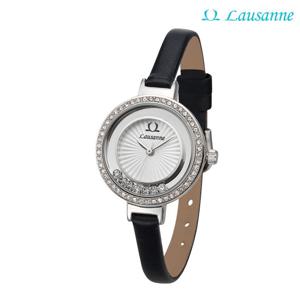 [로잔 LAUSANNE] LN2062-WTBK 여성용 가죽밴드