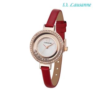 [로잔 LAUSANNE] LN2062-RGRD 여성용 가죽밴드