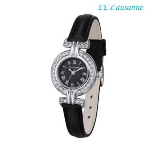 [로잔 LAUSANNE] LN2182-WTBK 여성용 가죽밴드