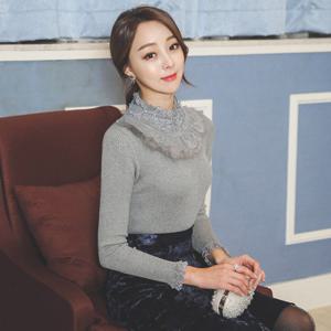 오드 TPH201 로맨틱 레이스 하프 폴라니트