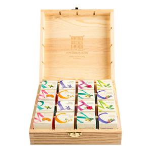 [쌍계명차]선물세트_큐브우드 16P