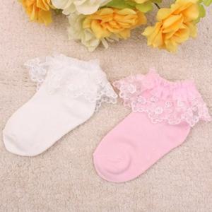 [키즈노리] 로즈 유아동 레이스양말