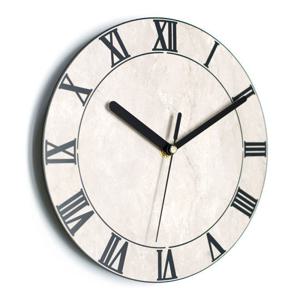 아미공 인테리어시계 붙이는벽시계 로만빅 스톤베이지